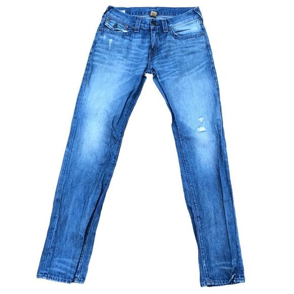True Religion Jeans Size 30 RICKY Blue - Picture 4 of 8